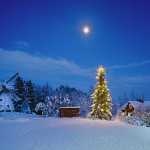 199 Julstämning i Fåglum i Västergötland