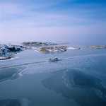 66 Is vinter Hamburgön i Bohuslän